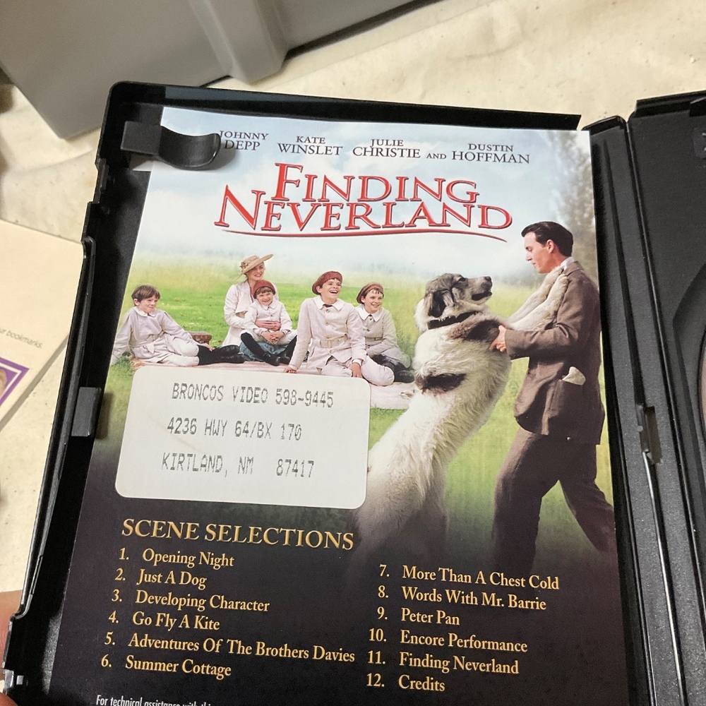 DVD - Finding Neverland. V138 - Picture 5 of 5